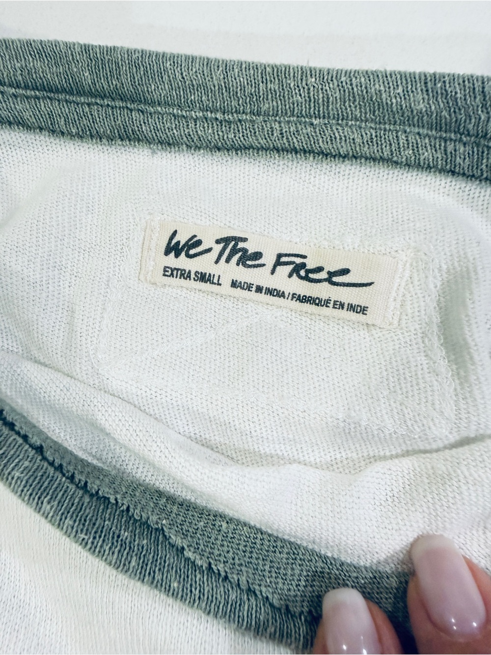 FREE PEOPLE We The Free You’re a Star Long Sleeve Boxy Oversized Tee - XS - Picture 8 of 10